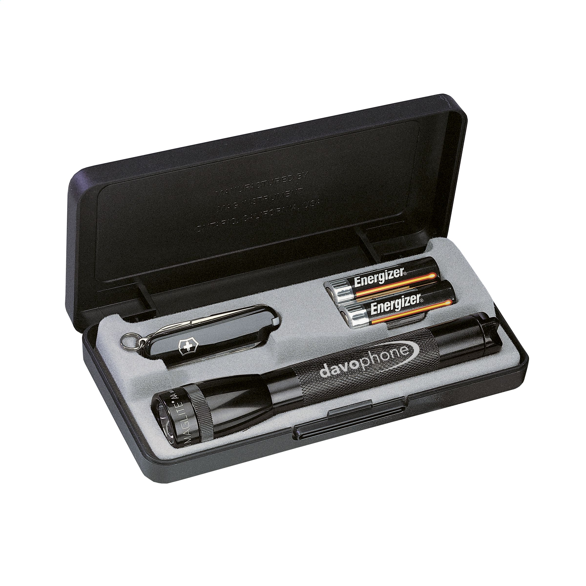 Mini Maglite/Victorinox set