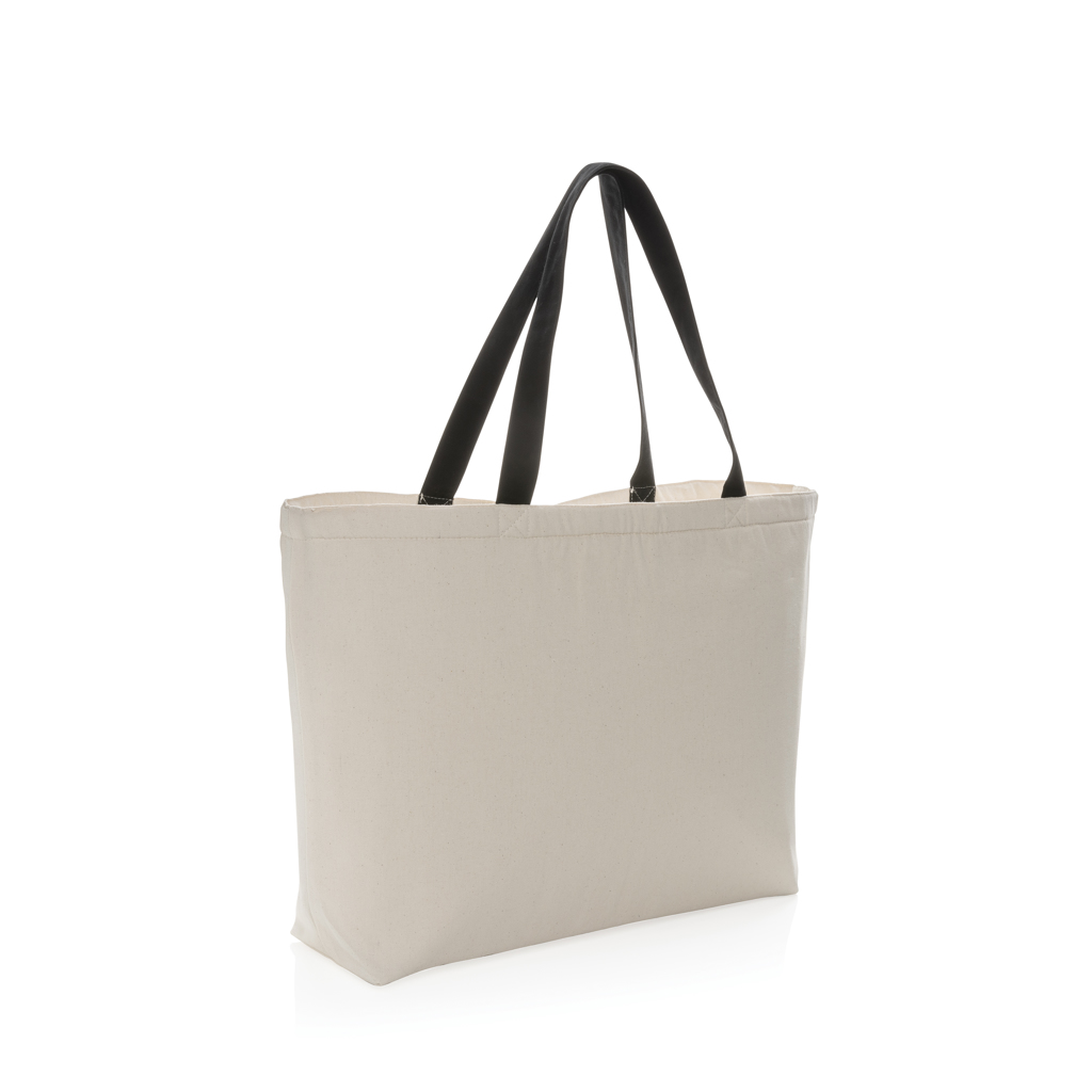 Impact Aware 285 gsm rcanvas large cooler tote undyed
