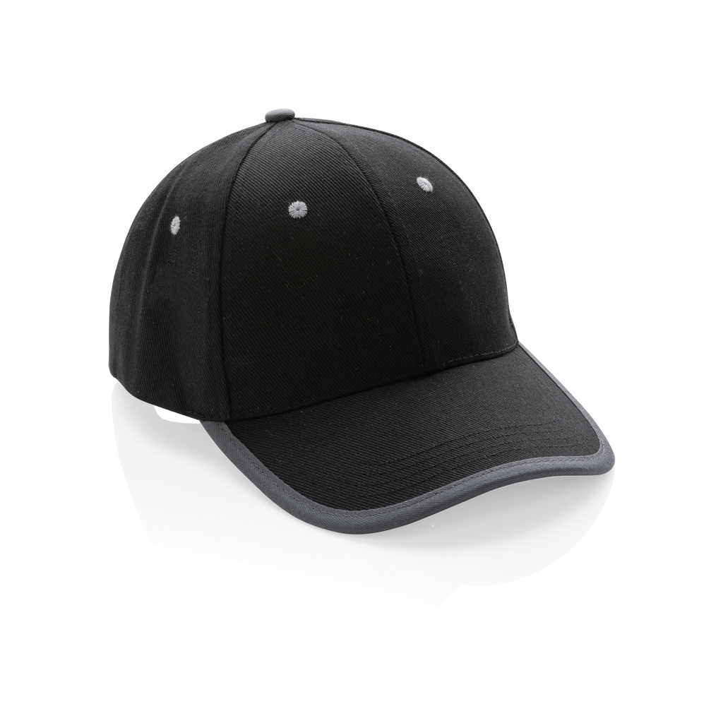 Impact AWARE Brushed rcotton 6 panel contrast cap 280gr