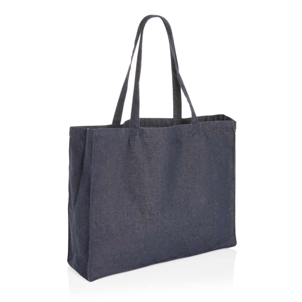 Impact AWARE recycled denim shopper