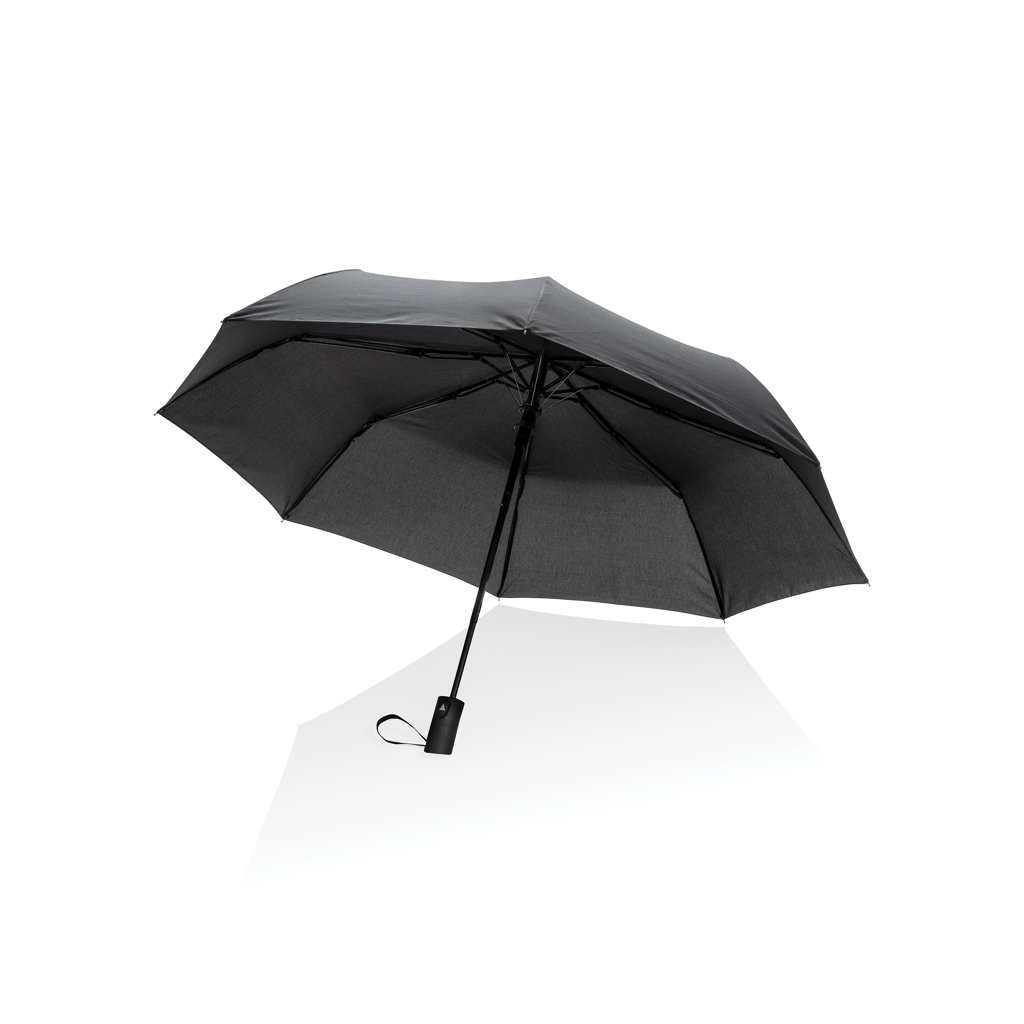 21" Impact AWARE RPET 190T mini auto open umbrella