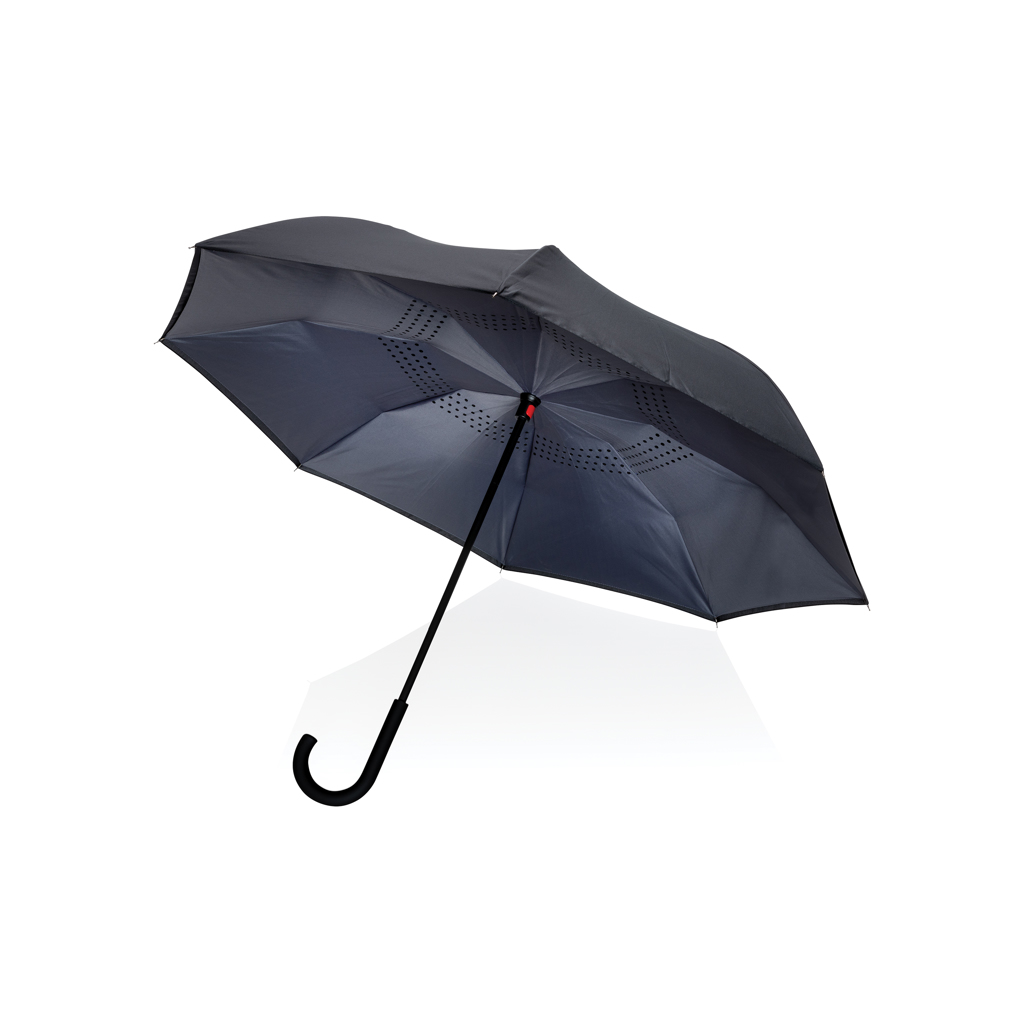 23" Impact AWARE RPET 190T reversible umbrella
