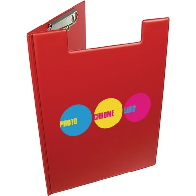 A4 Folder Clipboard Red