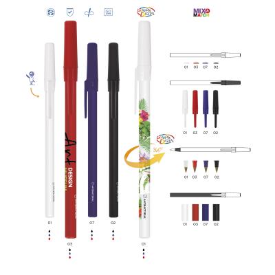 Bic Round Stic Bguard Ballpen Screen Printing