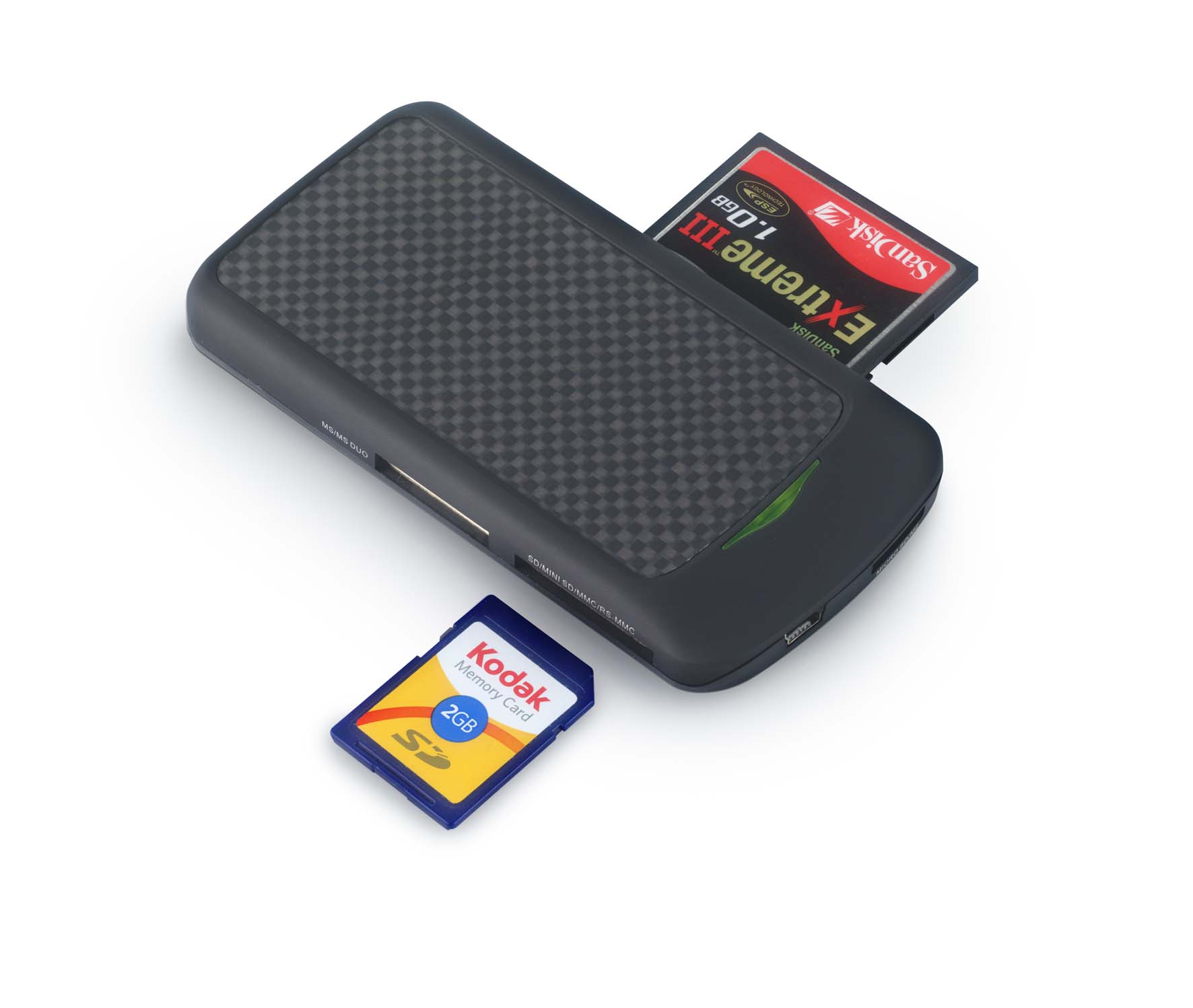 Carbon Fibre All In One Card Reader