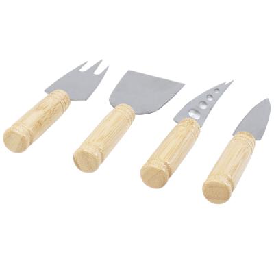 Cheds 4 Piece Bamboo Cheese Set