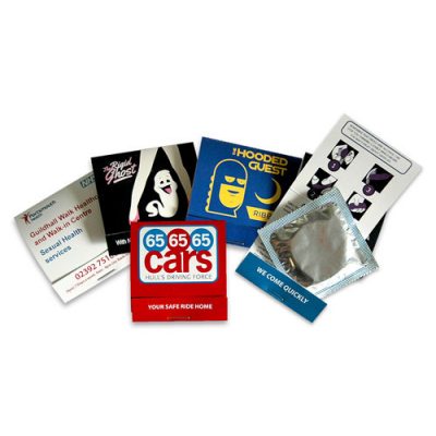 Condom Matchbooks