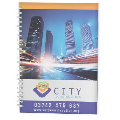 Desk-Mate wire-o A4 notebook PP cover - 100 pages
