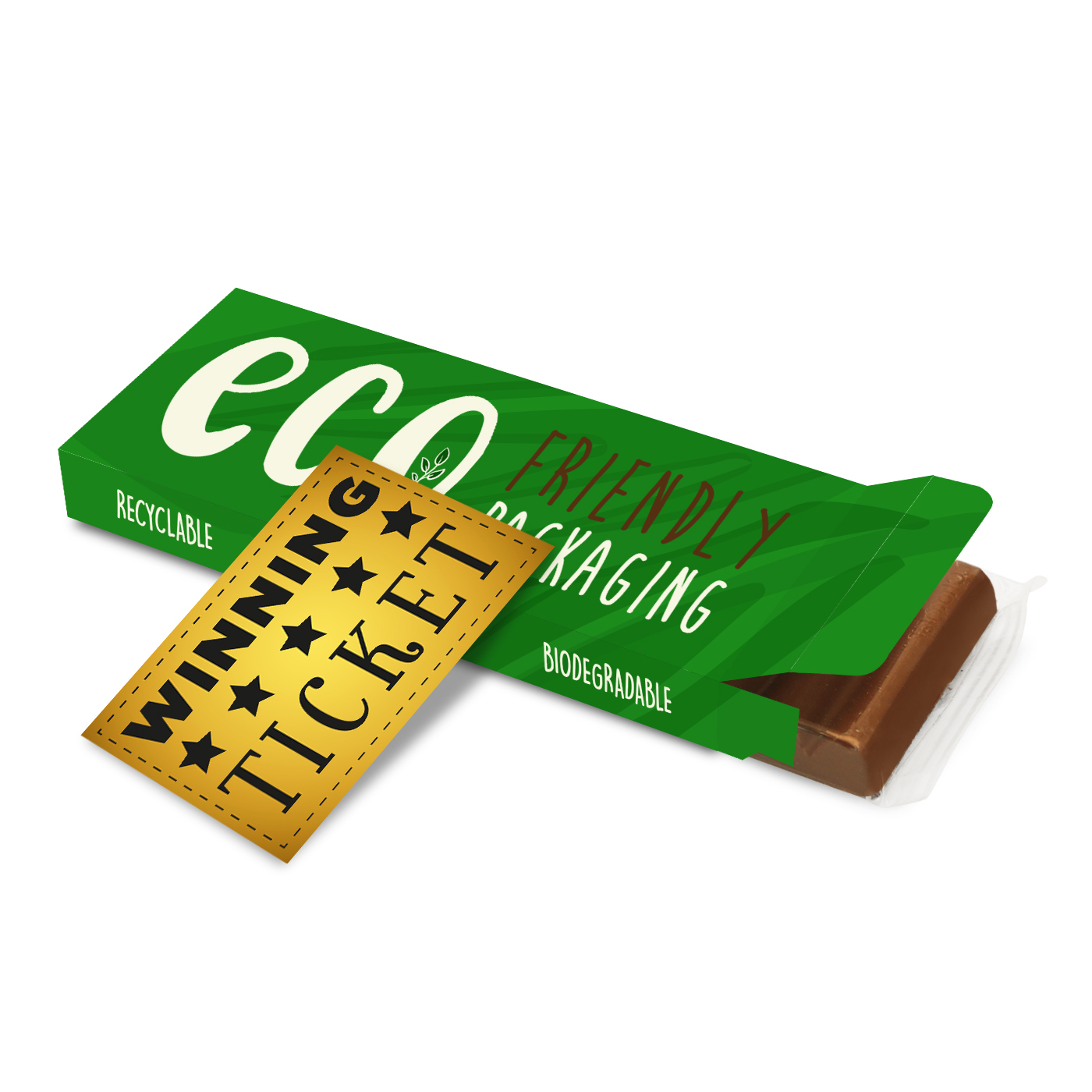 Eco Range Eco 12 Baton Bar Box Milk Chocolate 41 Cocoa 4