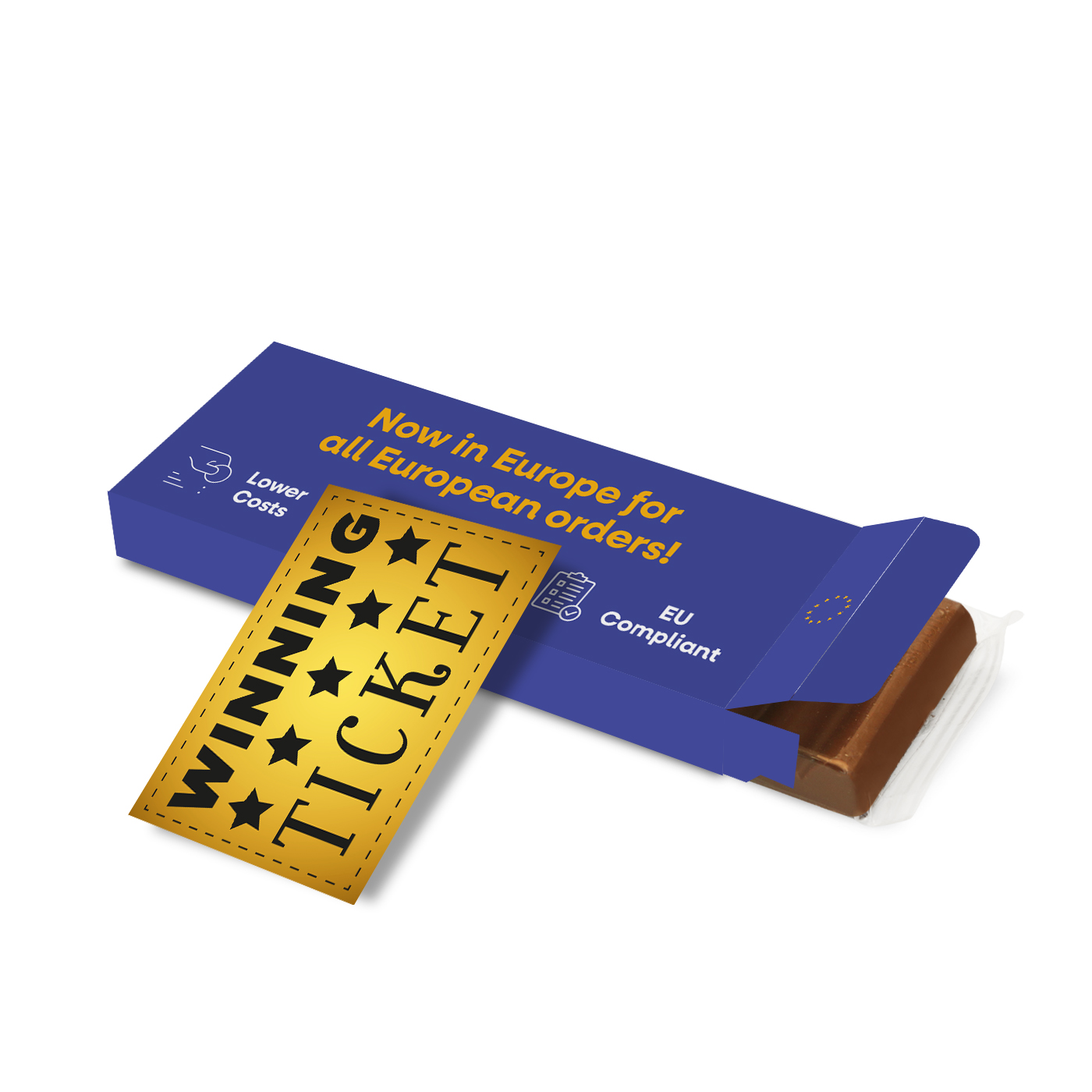 Eco Range Eco 12 Baton Bar Box Milk Chocolate 41 Cocoa