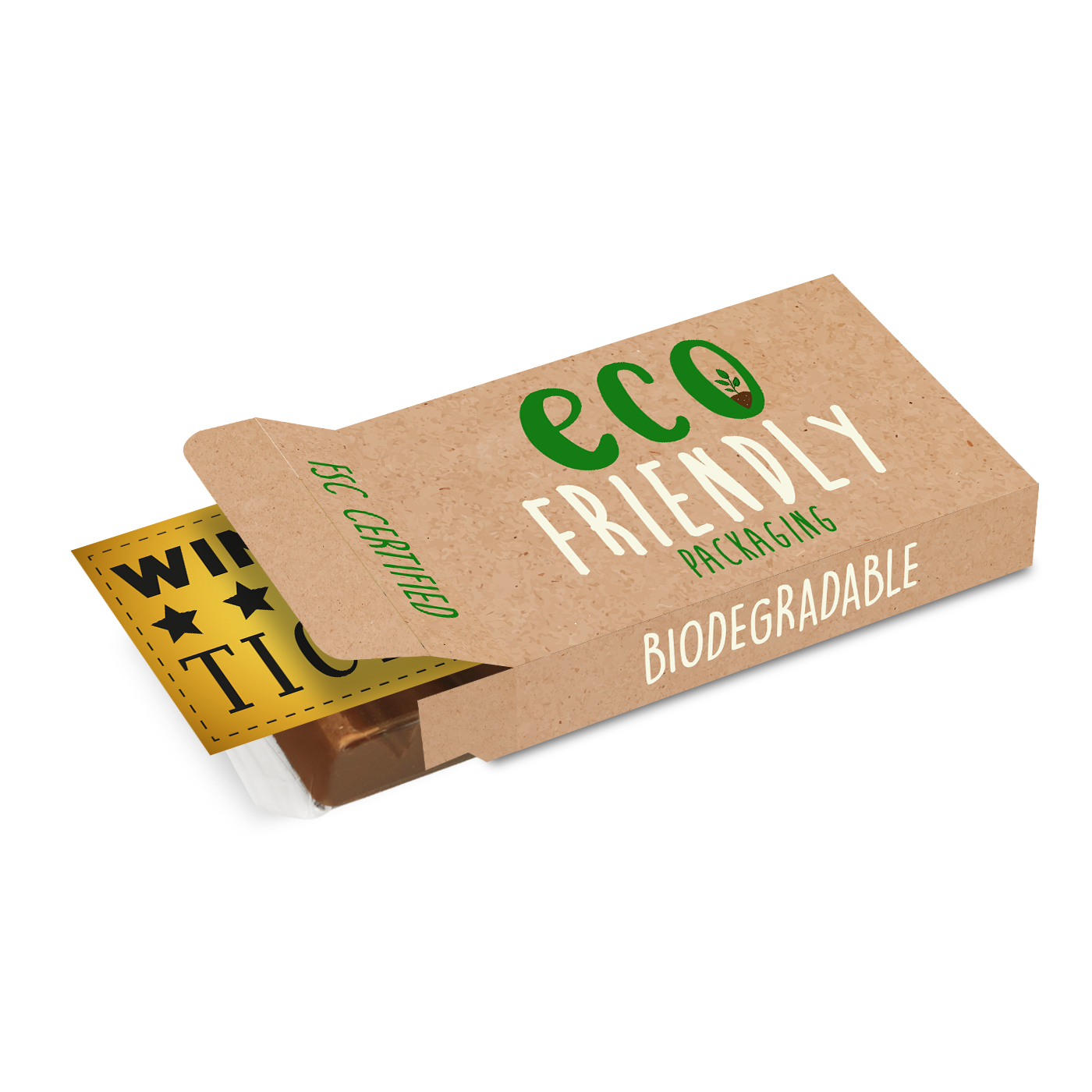 Eco Range Eco 6 Baton Bar Box Milk Chocolate 41 Cocoa 4