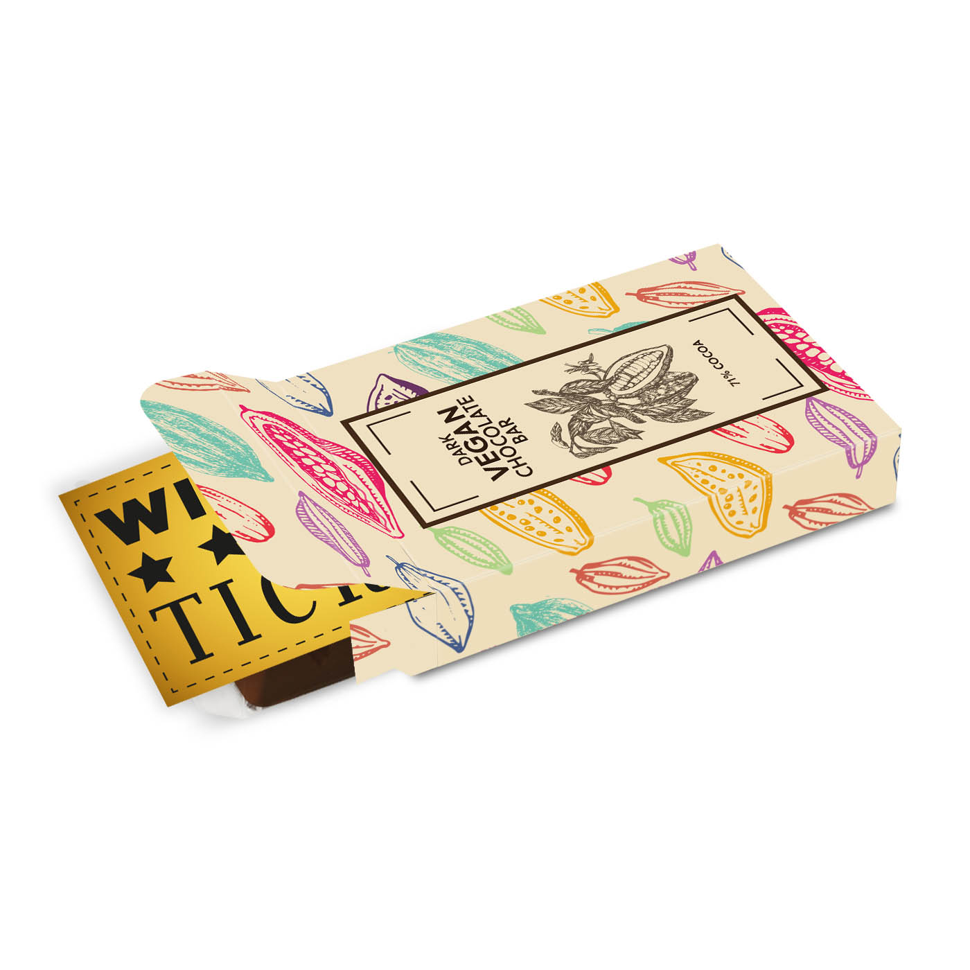 Eco Range Eco 6 Baton Bar Box Vegan Dark Chocolate 71 Cocoa 2