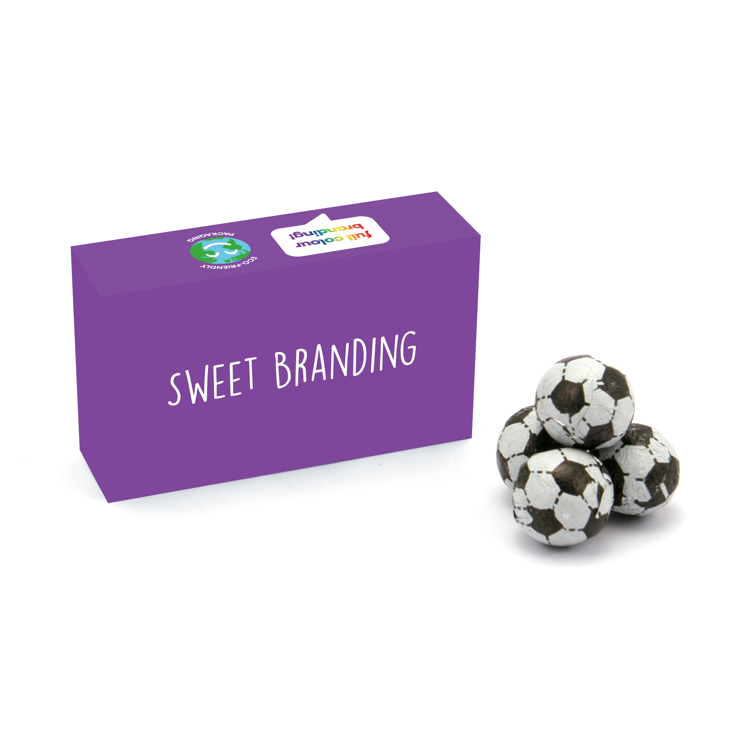 Eco Range Eco Maxi Box Chocolate Footballs