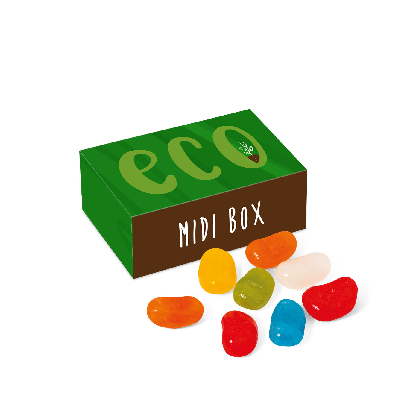 Eco Range Eco Midi Box Jolly Beans