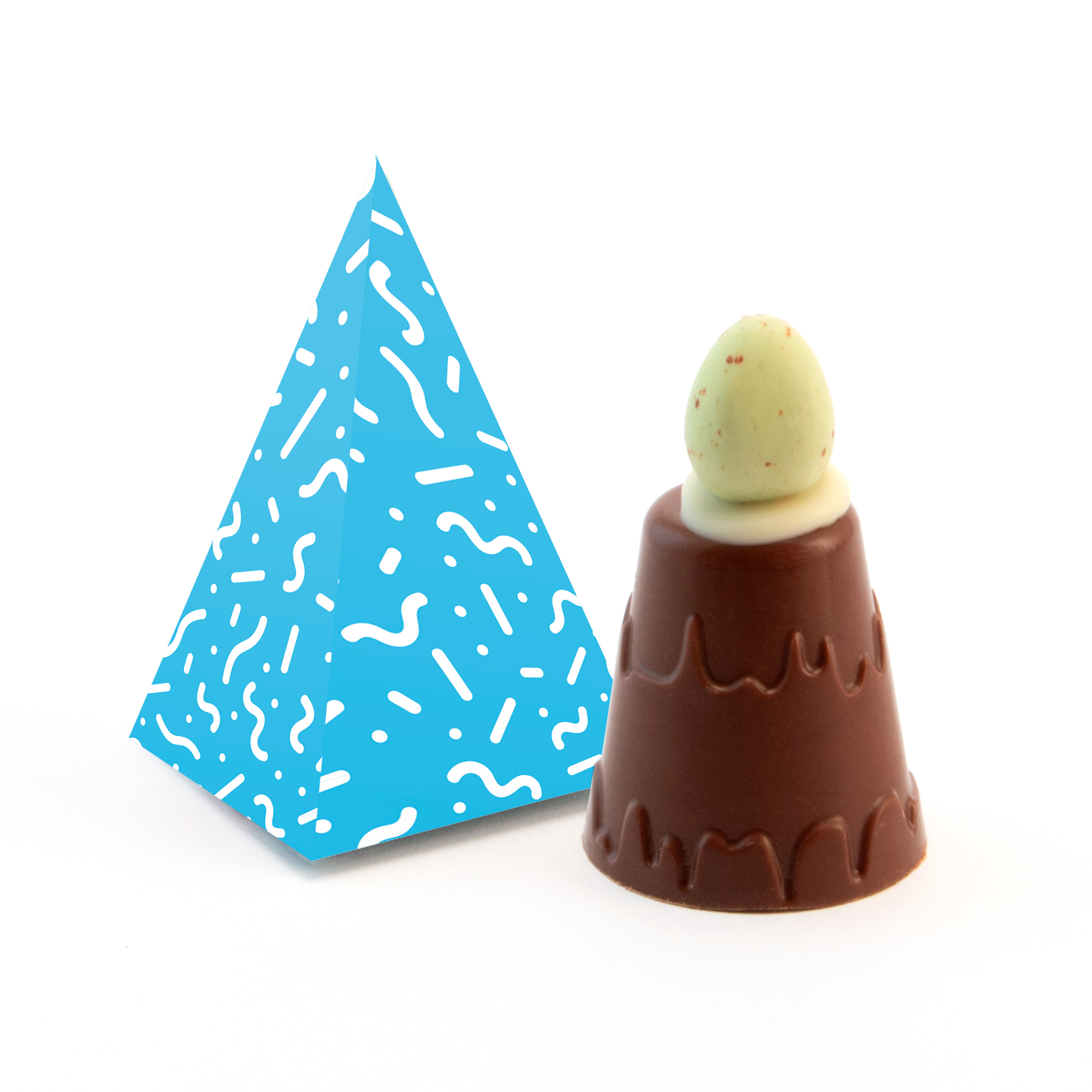 Eco Range Eco Pyramid Box Mallow Mountain With Speckled Egg