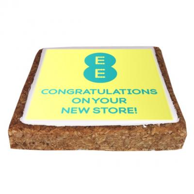 Flapjack 5cm Square Iced