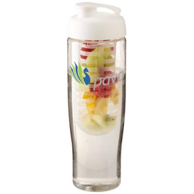 H2O Tempo 700 ml flip lid sport bottle & infuser