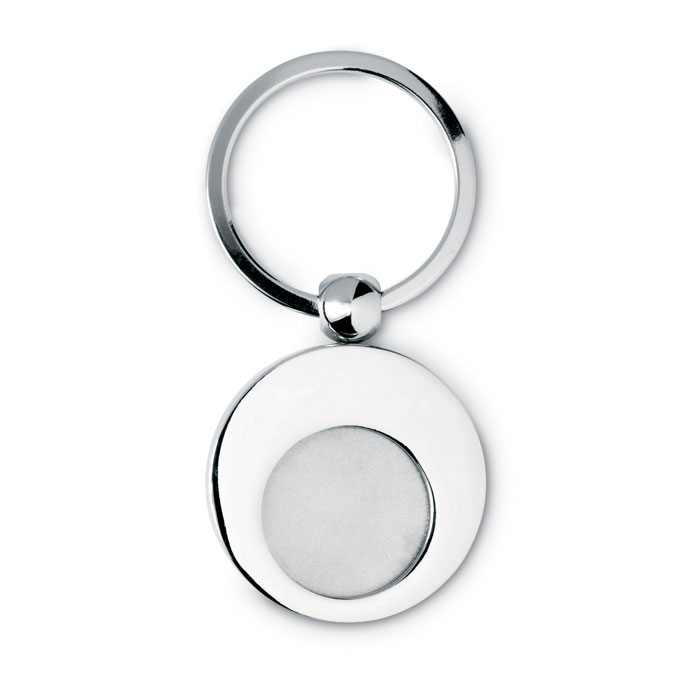 Euring Metal key ring with token