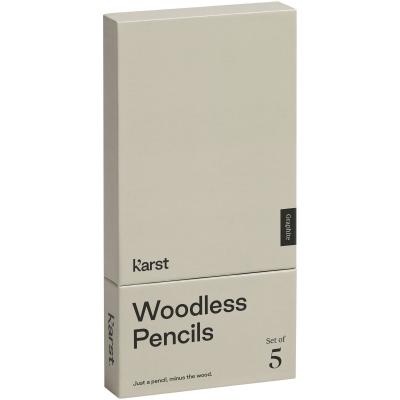 K'arst 5-pack 2B woodless graphite pencils