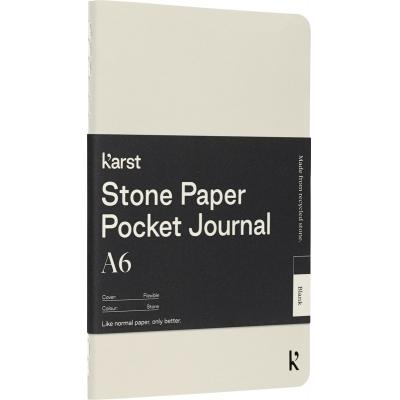 Karst A6 Stone Paper Softcover Pocket Journal Blank