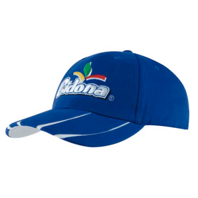 Laminated Two tone Peak Baseball Cap