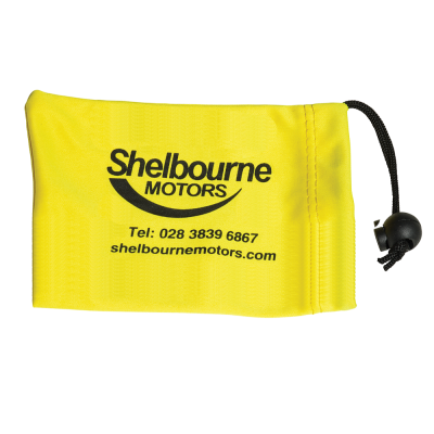 Large Locking Wheel Nut Bag (120x95mm: Microfibre)