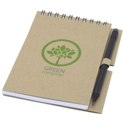 Luciano Eco Wire Notebook With Pencil Small