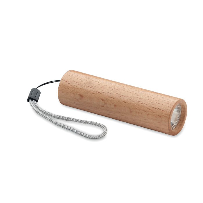 Lite Beech wood rechargeable torch