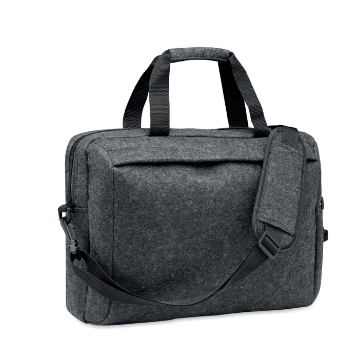 Plana 15 inch RPET felt laptop bag