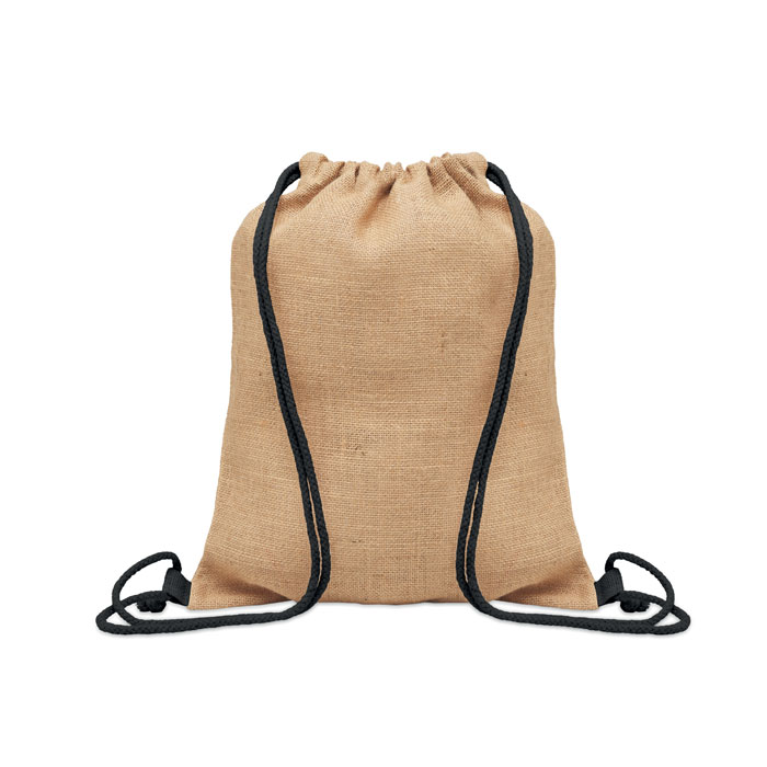 Fukuro Jute drawstring bag