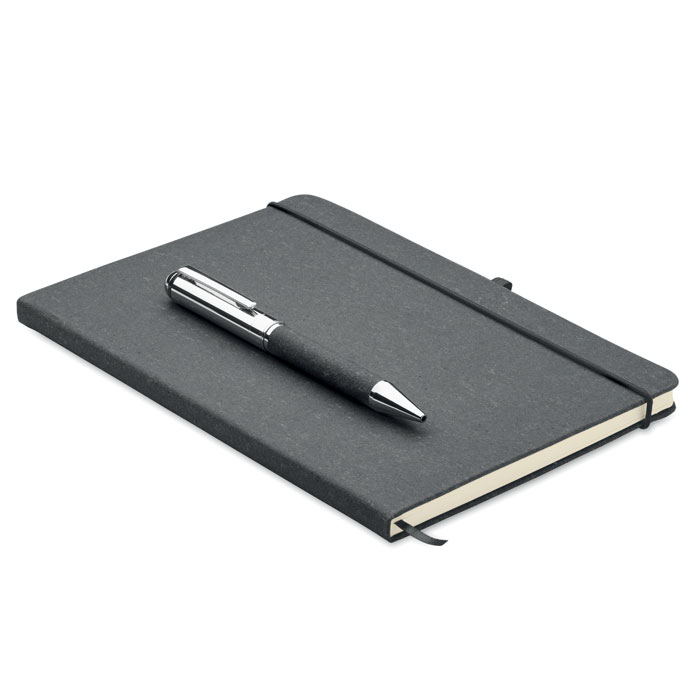 Eleganote Recycled leather notebook set