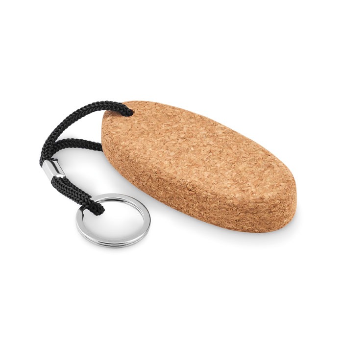 Boat Floating cork key ring