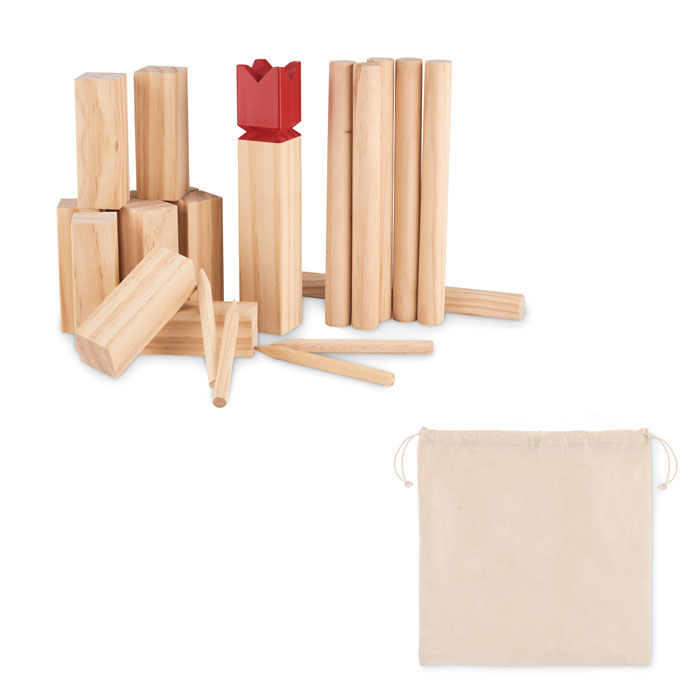 King Pinewood outdoor throwing game