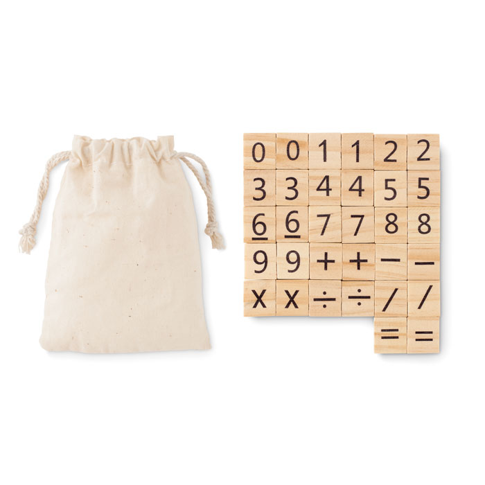 Educount Wood educational counting game