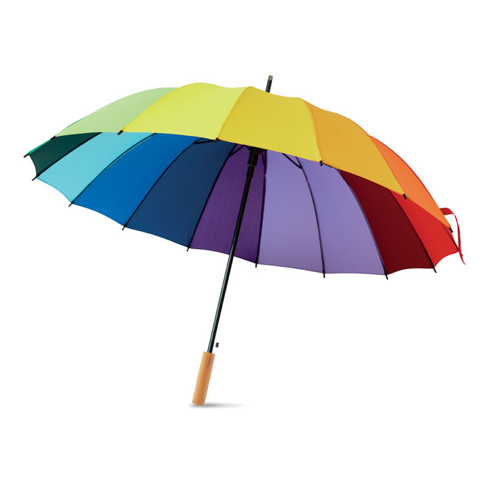 Bowbrella 27 inch rainbow umbrella