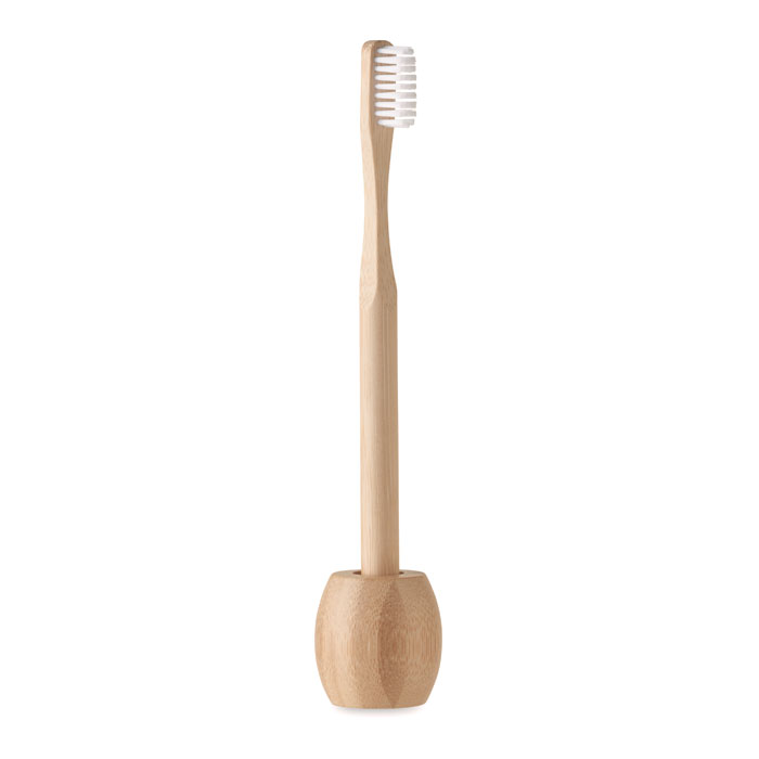 Kuila Bamboo tooth brush with stand
