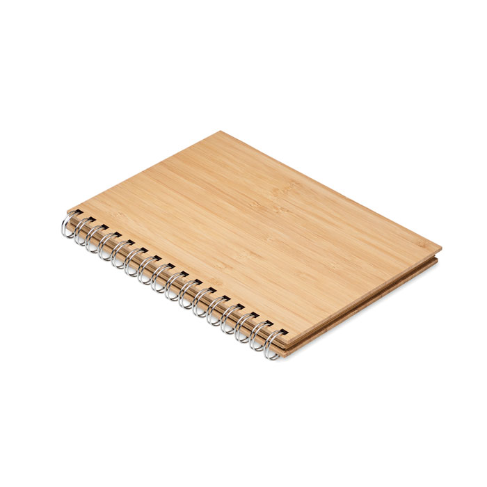 Bram A5 ring bound Bamboo notebook