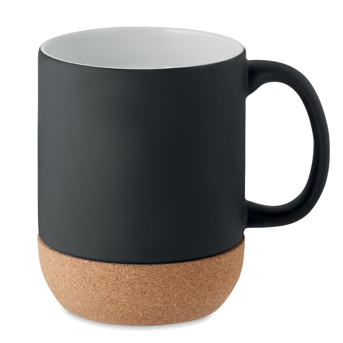 Matt Matt ceramic cork mug 300 ml