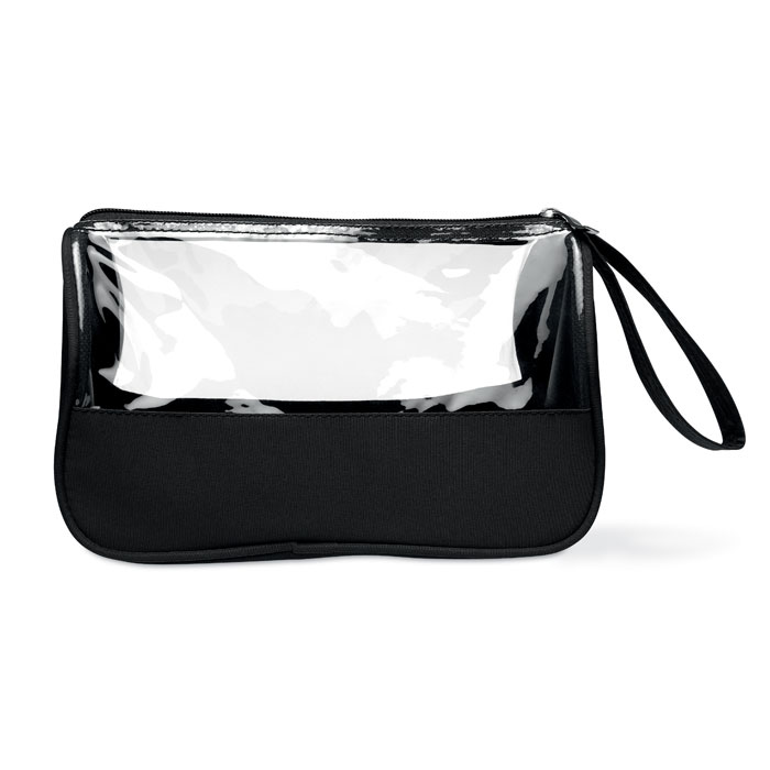 Plas Toiletry bag microfiber w PVC