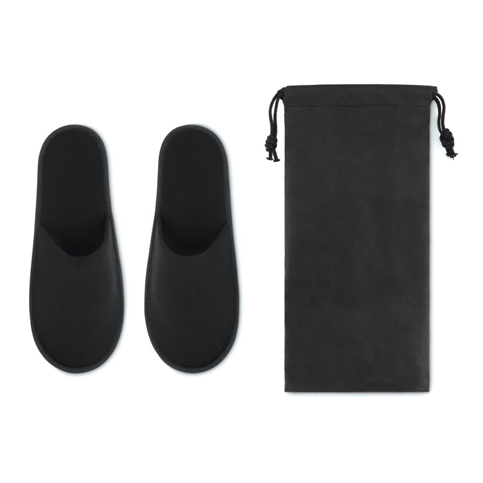 Flip Flap air of slippers in pouch