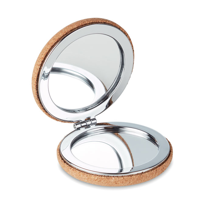 Guapa Cork Pocket mirror with cork cover