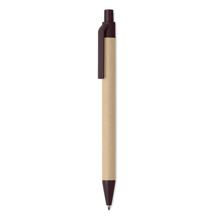 Janeiro Push ball pen coffee husk/ABS