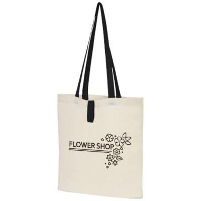 Nevada 100 g/m² cotton foldable tote bag
