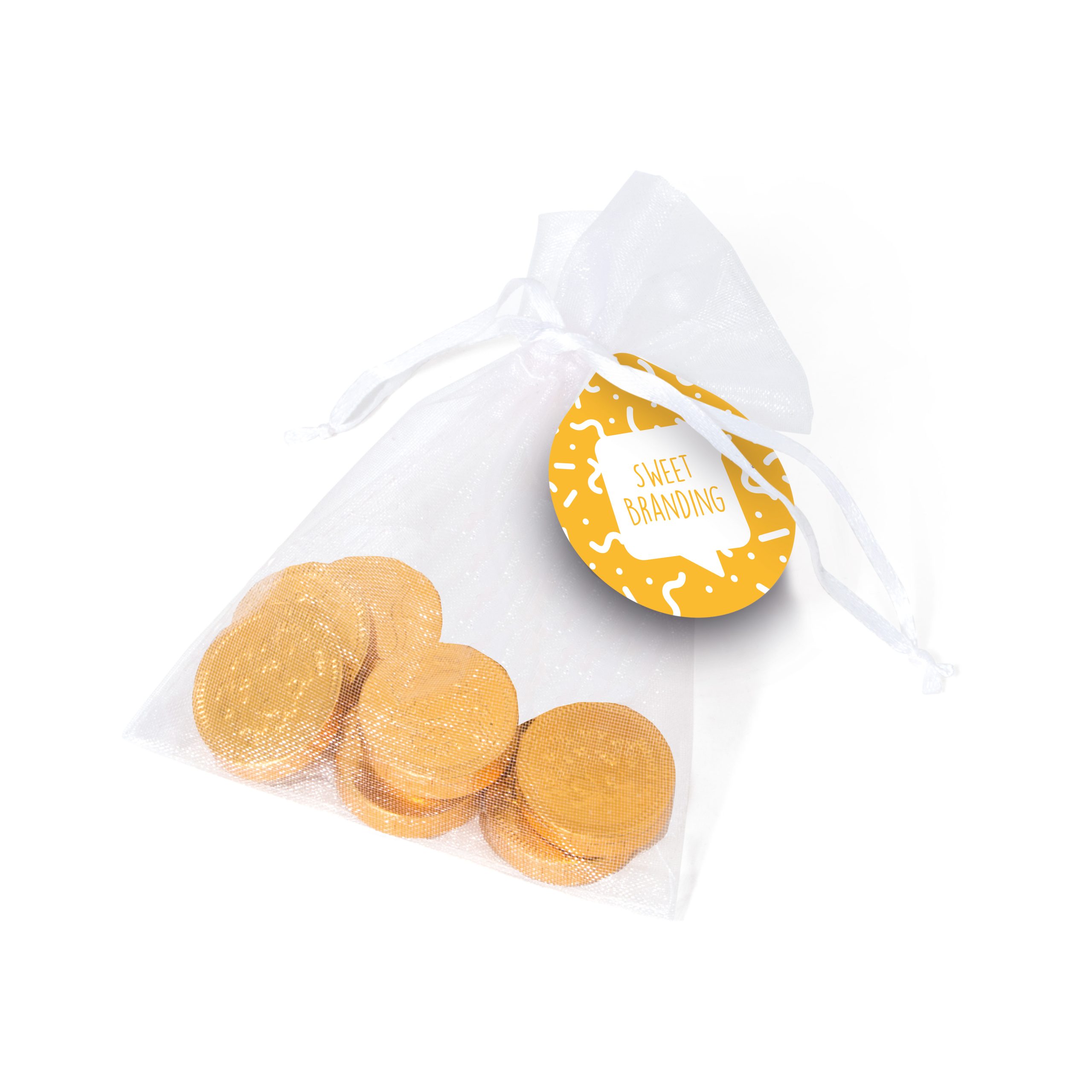 Organza Bag Chocolate Coins 2