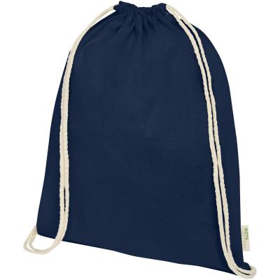 Orissa 140 G M² Gots Organic Cotton Drawstring Backpack