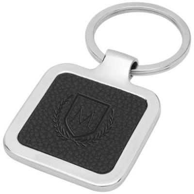 Piero Laserable Pu Leather Squared Keychain