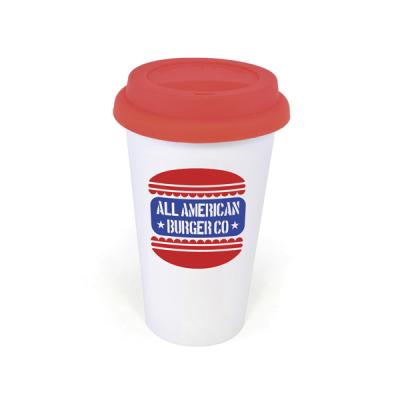 Plastic Take Out Mug