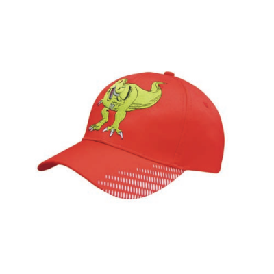 Poly Twill With Peak Flash Print
