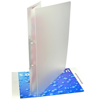 Polypropylene Ring Binder Frosted Clear