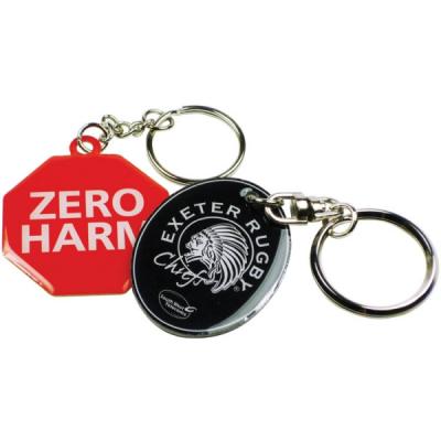 Printed Aluminium Keychain 50mm